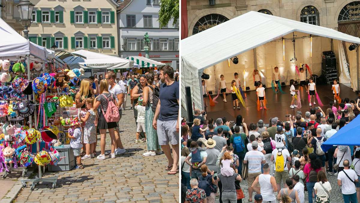 Feste in Esslingen: Esslingen feiert letztes Schwörfest auf altem Marktplatz - Esslingen