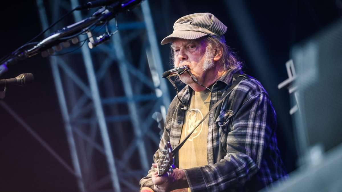 Konzert in Stuttgart: Rock’n’Roll Can Never Die! So war’s bei Neil Young auf dem Wasen