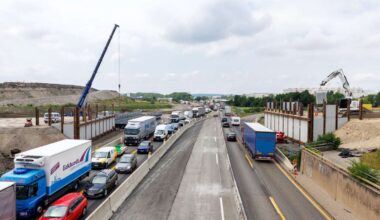 A 81 bei Böblingen/Sindelfingen: Autobahn Richtung Stuttgart gesperrt