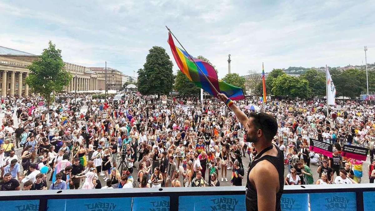 Christopher Street Day in Stuttgart: Rekord-CSD trifft auf Streit um CDU – „Den Truck hätt’ ich privat zahlen sollen“