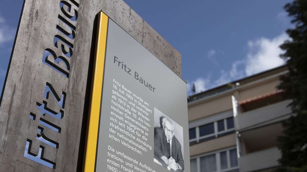 Erinnern in Stuttgart: Fritz Bauer Ehre machen! - KRZ Plus