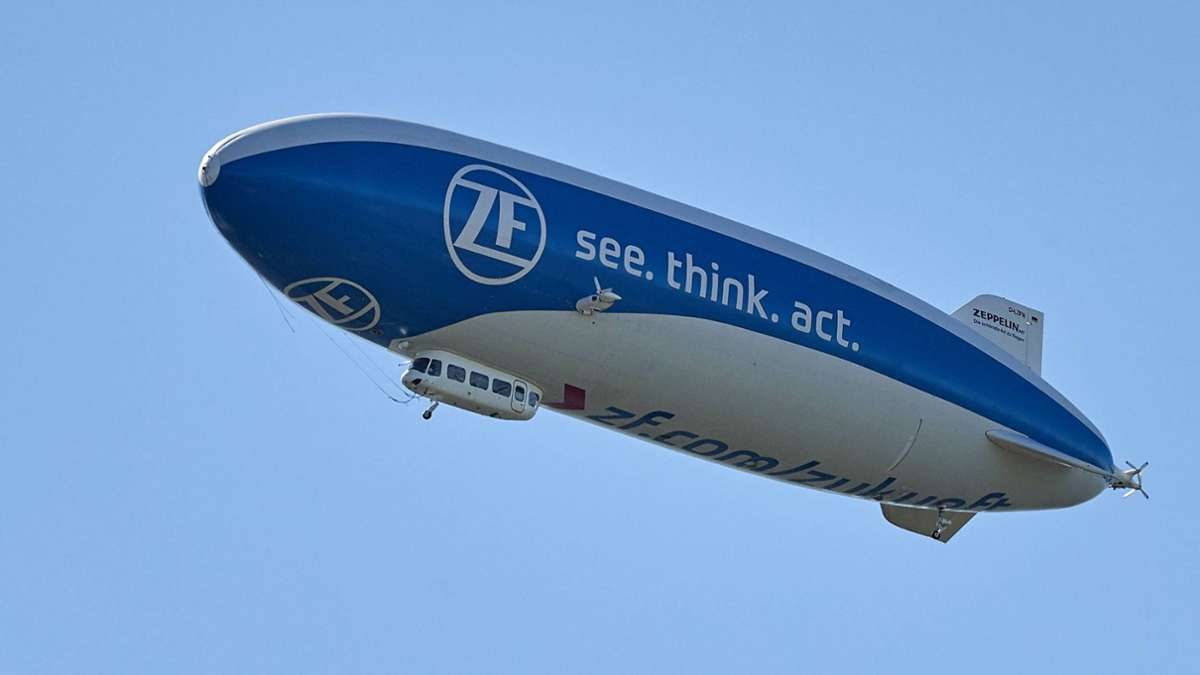 Sichtung am Himmel: Darum flog ein Zeppelin am Mittwoch über Stuttgart - Stuttgart