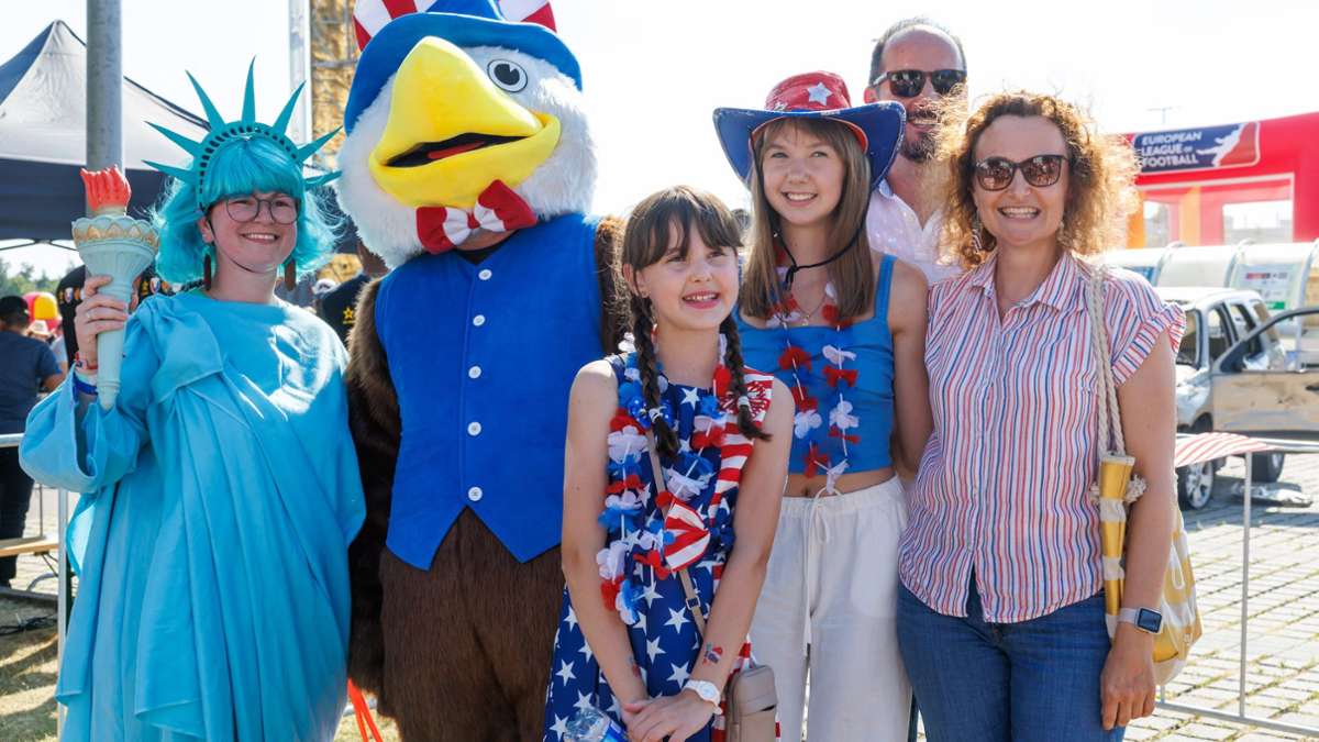 Independence Day in Böblingen: „Freiheit, Einigkeit und Fun“: Wie die US-Garnison den 4. Juli feiert
