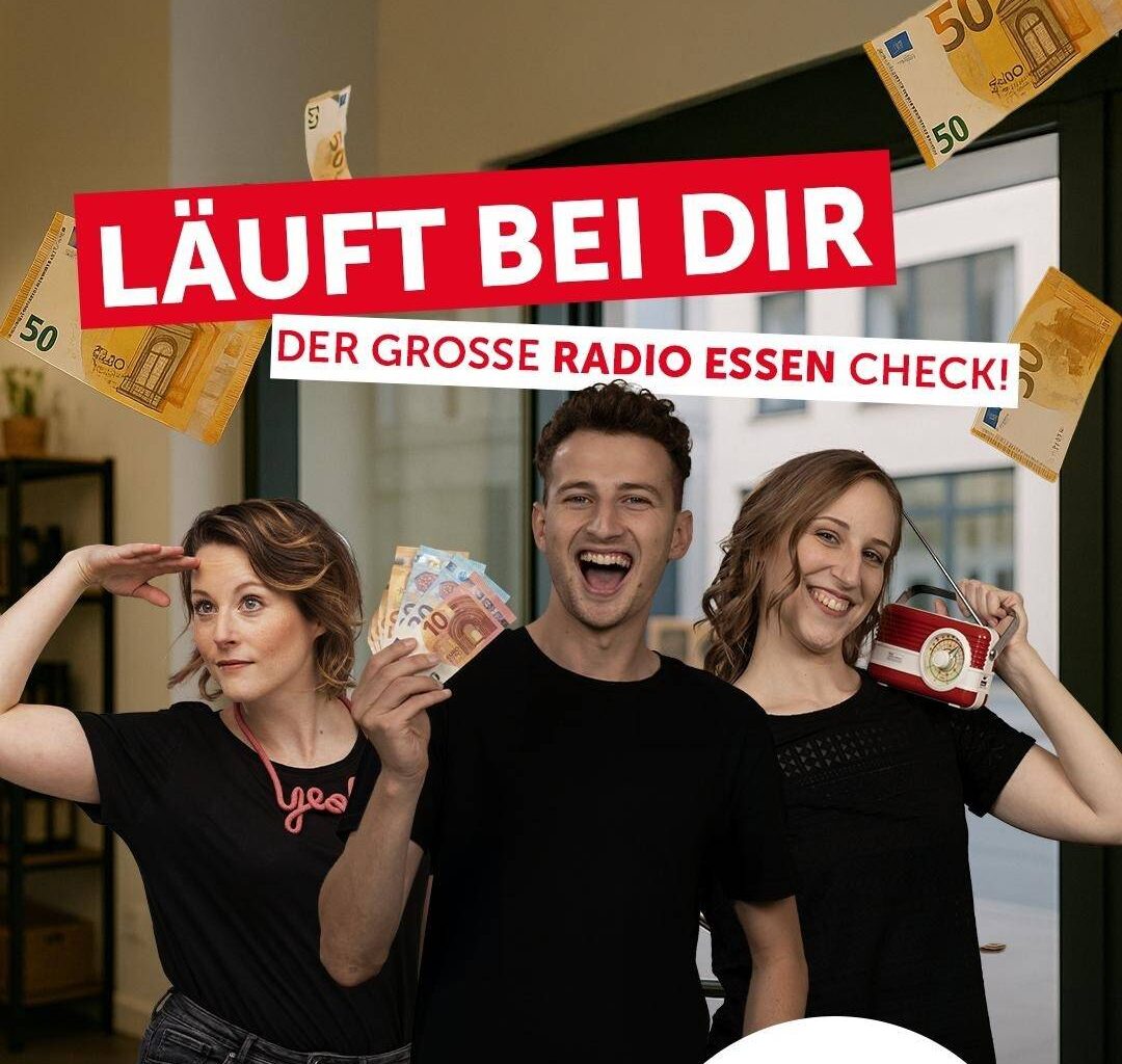 Der große Radio Essen-Check - Läuft bei Dir! 1000 Euro für die Teamkasse