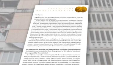 Nobelpreisträger starten Ukraine-Petition • pro-physik.de