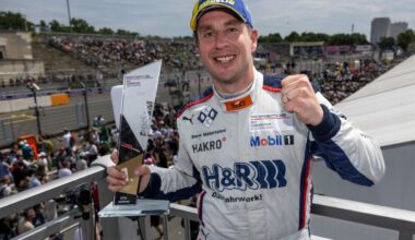 Michael Schrey führt nach Doppelsieg in Nürnberg im Carrera Cup