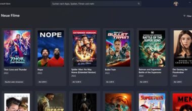 Movies & TV: Microsoft stellt den Verkauf von Filmen und Serien ein