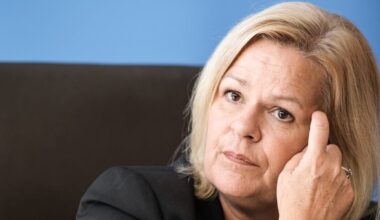 Nancy Faeser soll Zeitplan bei AfD-Einstufung mitbestimmt haben