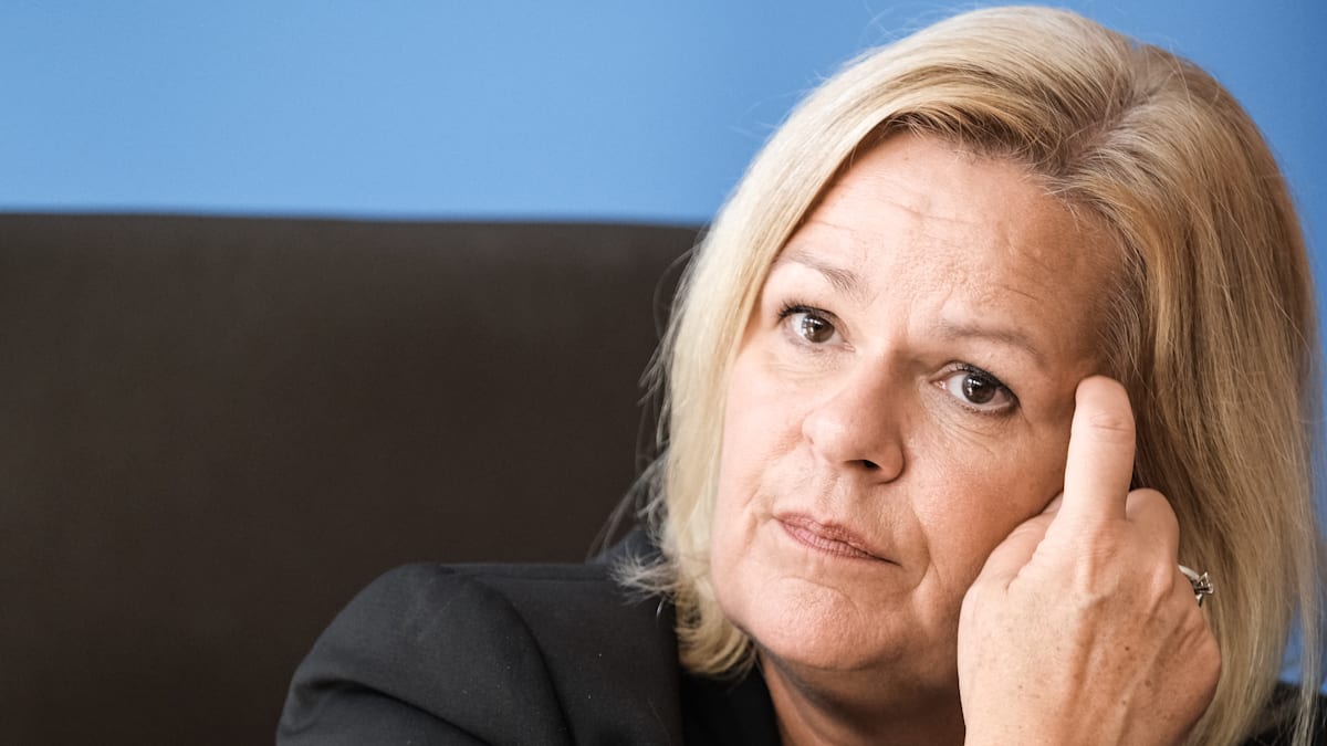Nancy Faeser soll Zeitplan bei AfD-Einstufung mitbestimmt haben
