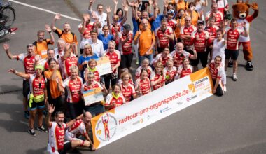 Universitätsklinikum Dresden ist Zielort für „Radtour pro Organspende“