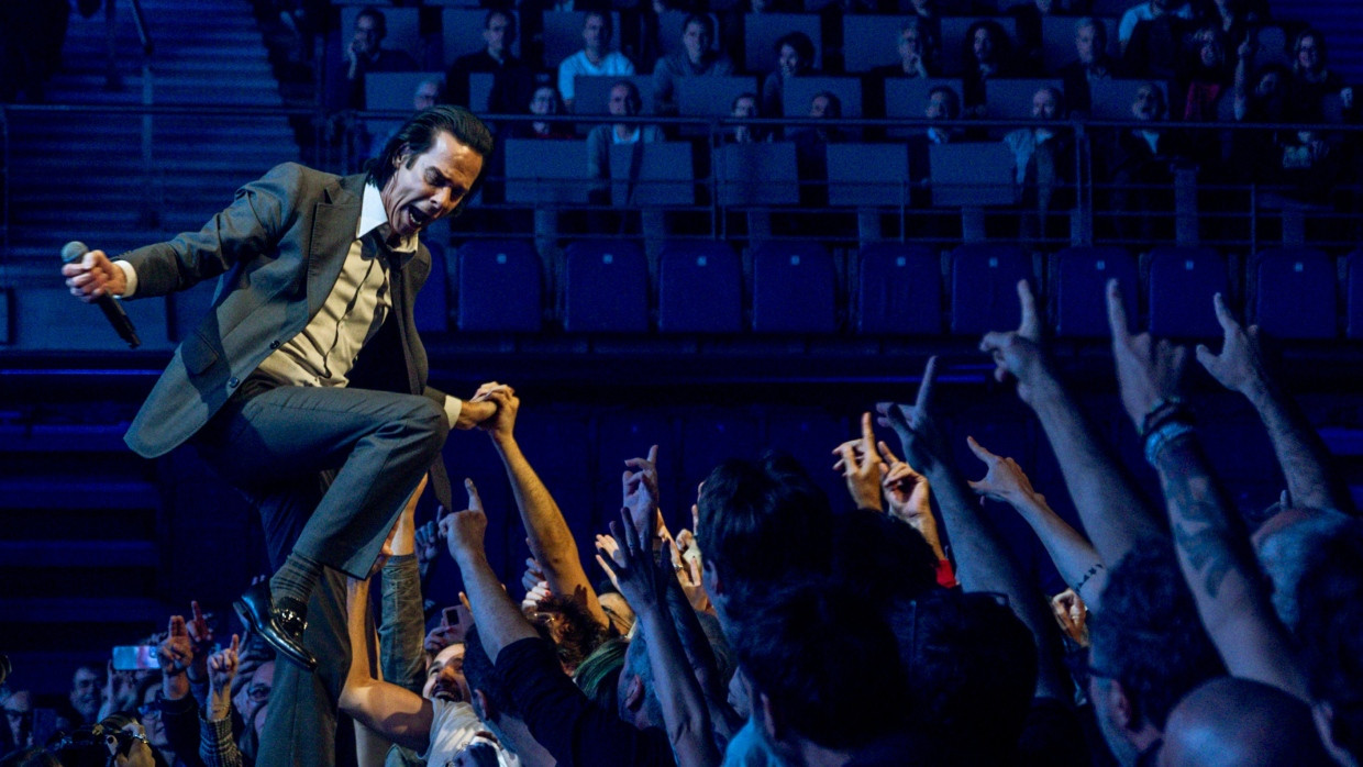 Nick Cave Ende Oktober bei einem Auftritt in Madrid