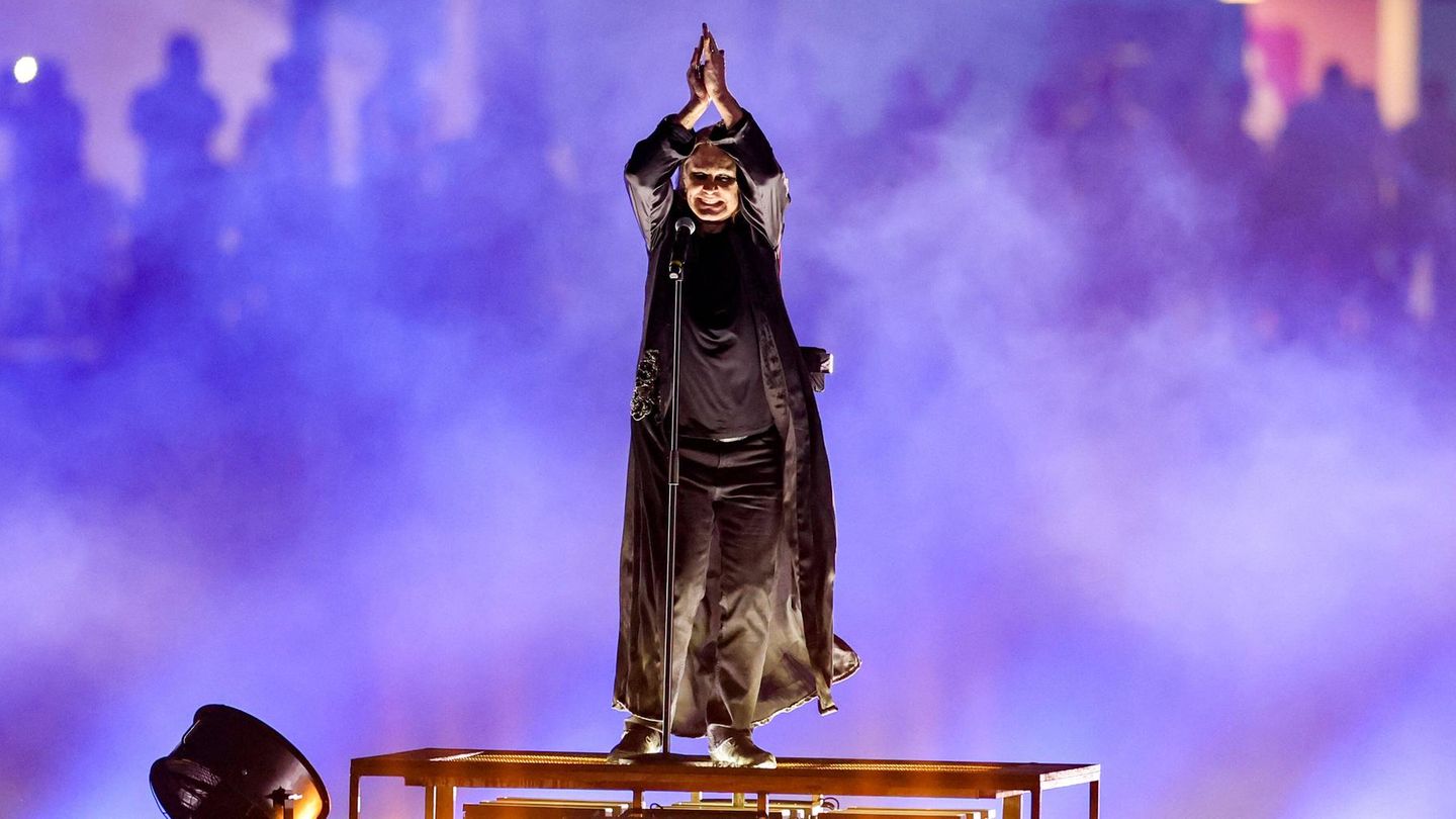 So dürften ihn die meisten kennen: Ozzy Osbourne als Fürst der Finsternis. Hier bei den Commonwealth Games 2022 in Birmingham