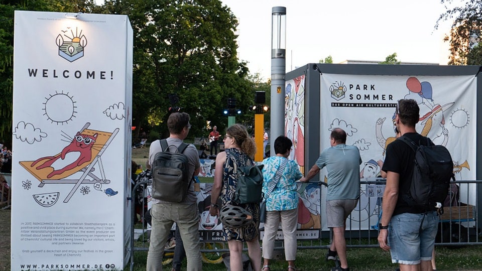 Jubiläums-"Parksommer Chemnitz" dank Spenden gesichert