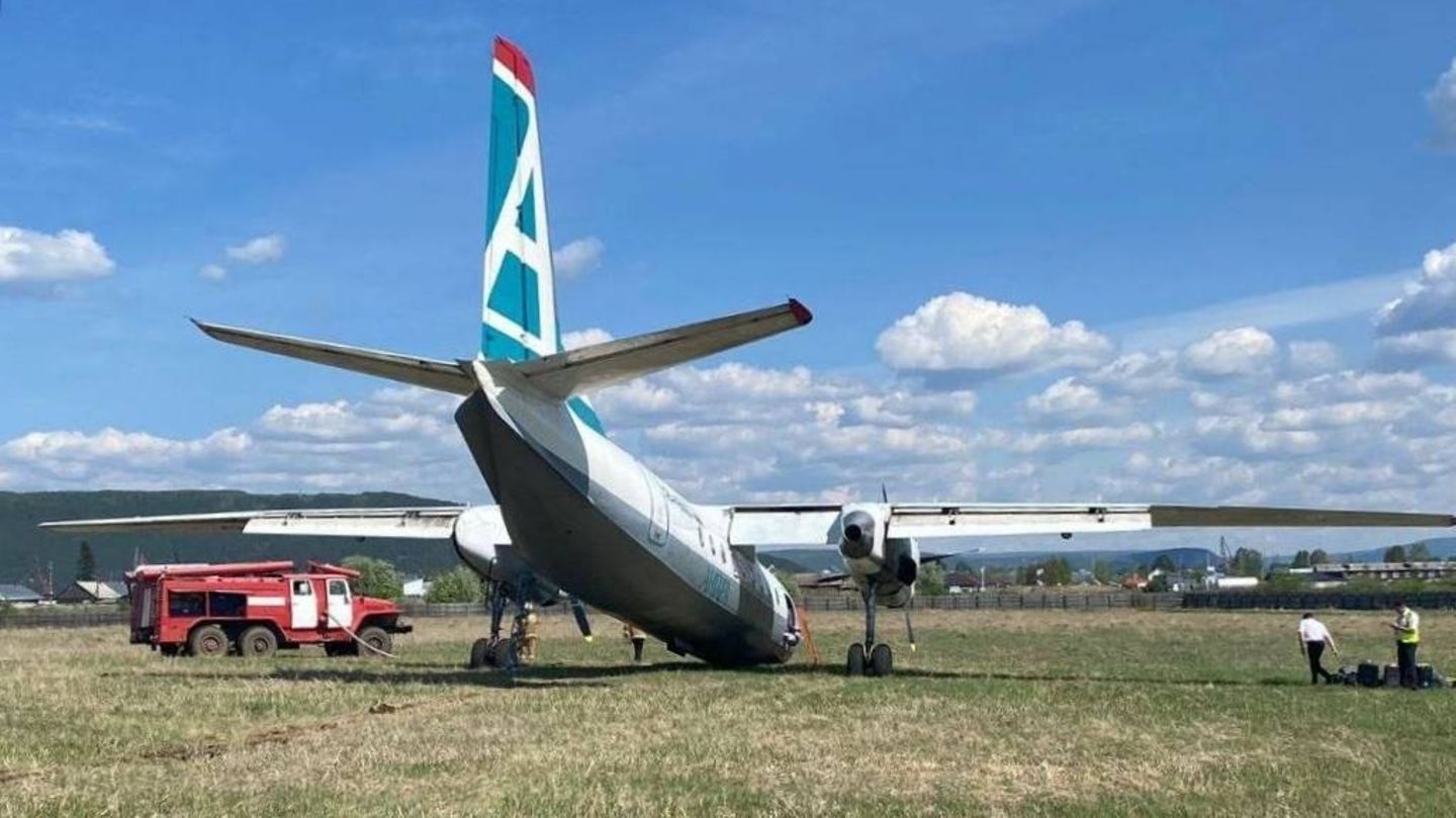 Die Passagiermaschine vom Typ An-24 gilt als eines der ältesten noch betriebenen Flugzeuge Russlands