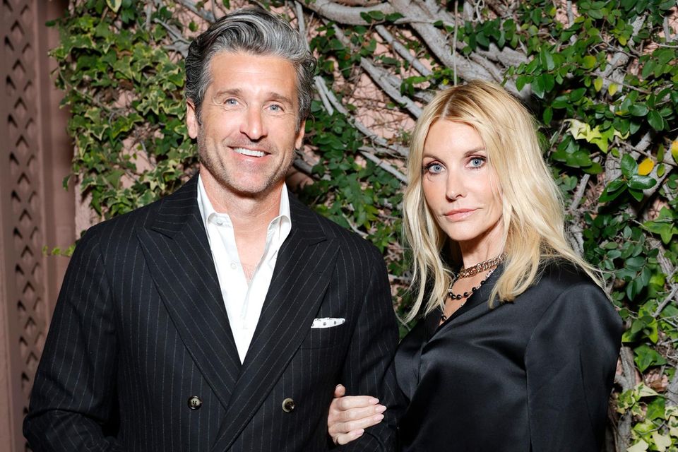 Patrick Dempsey und Jillian Fink bei einem Pre-Oscar-Dinner 2024