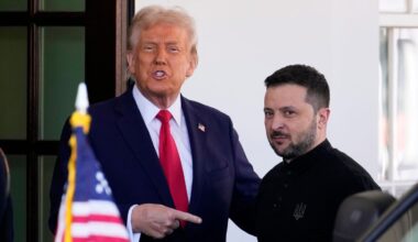 US-Waffen in Gefahr? Donald Trump und Wolodymyr Selenskyj