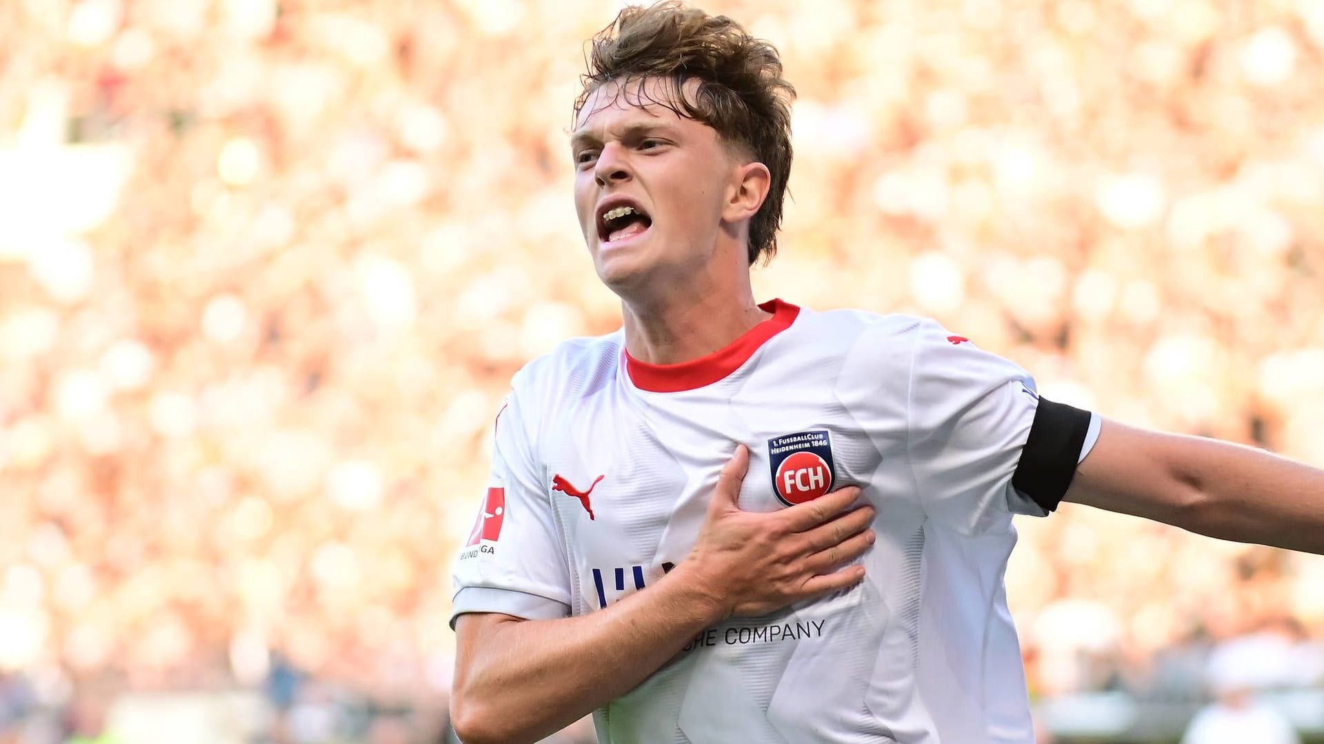 Paul Wanner: Er war im letzten Jahr an den 1. FC Heidenheim verliehen.