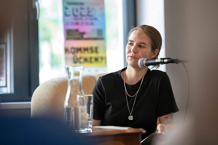 Sophia Merwald ist Writer in Residence Gelsenkirchen 2025