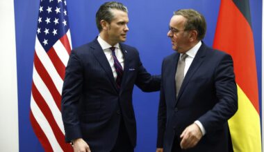 Pistorius auf US-Besuch: Gelingt der Schulterschluss für die Ukraine?