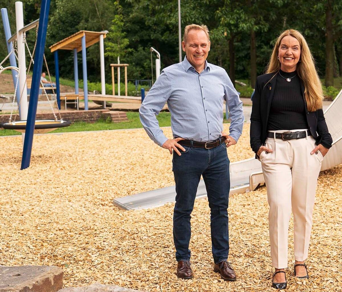 Neuer Spielplatz in Gladbeck-Butendorf ist fertig