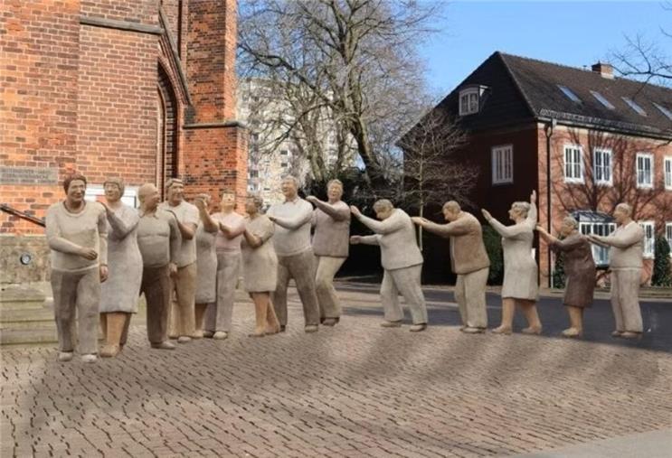 In Bremerhaven stehen jetzt ganz besondere Figuren