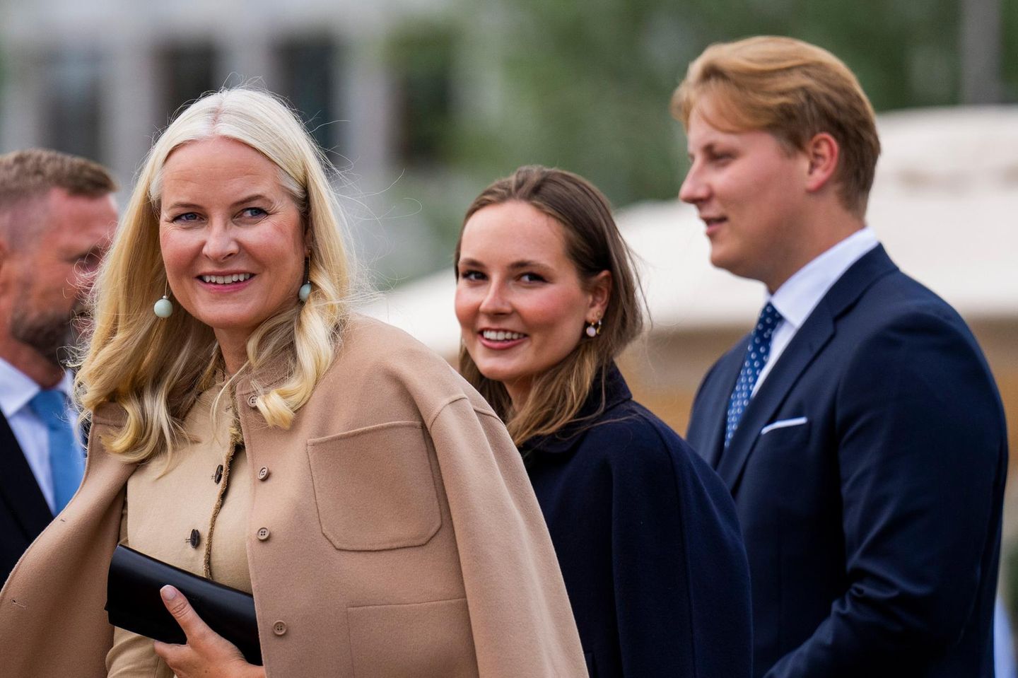 Prinzessin Mette-Marit, Prinzessin Ingrid Alexandra und Prinz Sverre Magnus