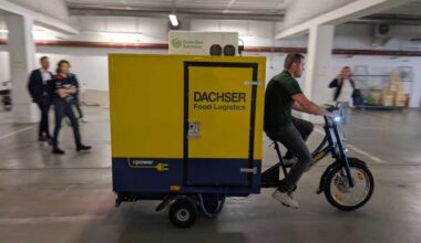 Fotostrecke: München eröffnet XXL-Radlogistikhub | Lastenräder (Cargobikes, etc.), Citylogistik, Umwelt-, Klimaschutz und Nachhaltigkeit Fotostrecke | LOGISTRA