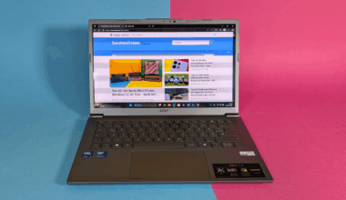 Laptop Acer Aspire 14 AI OLED im Test: Flott, leicht, KI-fähig & tolles Display