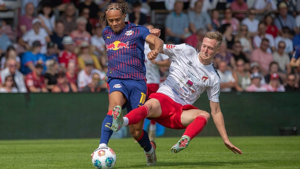 Benefizspiel: RB Leipzig gewinnt - ZFC Meuselwitz feiert