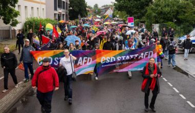 Brandenburg: CSD in Bernau verläuft trotz rechtsextremer Gegendemo friedlich