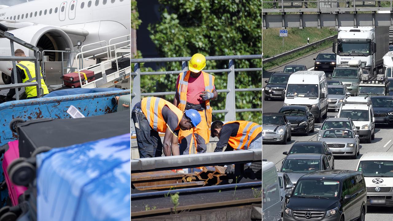 Brandenburg Berlin: Millionen Fluggäste, Baustellen im Nahverkehr und volle Autobahnen