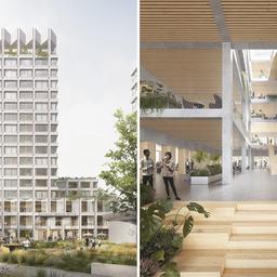 Der Siegerentwurf für das neue Rathaus Mitte (Quelle: Atelier Schmelzer Weber/Senatsverwaltung für Stadtentwicklung, Bauen und Wohnen)