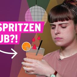 Moderatorin Margarethe Neubauer spricht über Spiking. (Quelle: rbb)