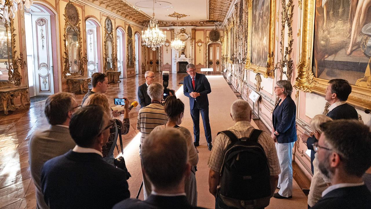 Brandenburg: Galerie im Neuen Palais in Potsdam nach 30 Jahren wieder geöffnet
