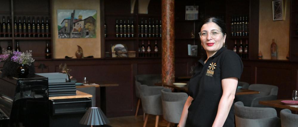 Natia Shavishvili betreibt das Restaurant „Tamada“ 
Das Lokal aus Potsdam-West eröffnet einen zweiten Standort in der Innenstadt. Es sind auch Konzerte georgischer Kultur geplant. 