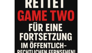 Rettet „Game Two“ – Für eine Fortsetzung im öffentlich-rechtlichen Fernsehen!