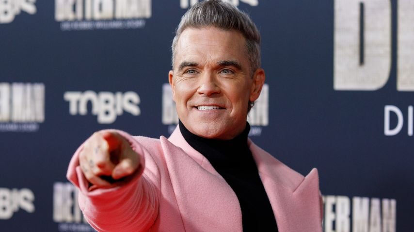 Robbie Williams bei der Deutschland-Premiere seines Biopics "Better Man"