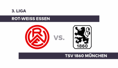 Rot-Weiss Essen - TSV 1860 München: Saisonstart: Rot-Weiss Essen gegen München - 3. Liga