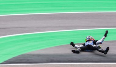 Blog zum MotoGP am Sachsenring: So schützen sich die Piloten vor Stürzen