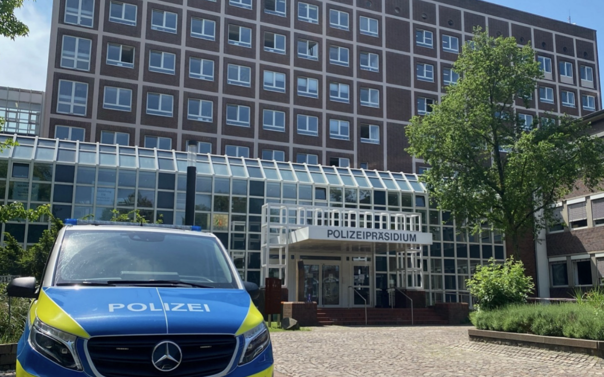 Symbolbild: Das Polizeipräsidium der Polizei Dortmund.