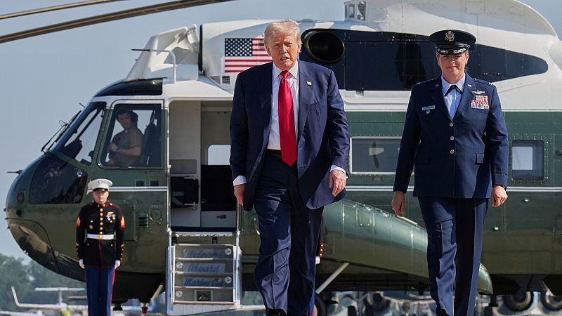 Trump auf Schottlandbesuch: "Einwanderung bringt Europa um"