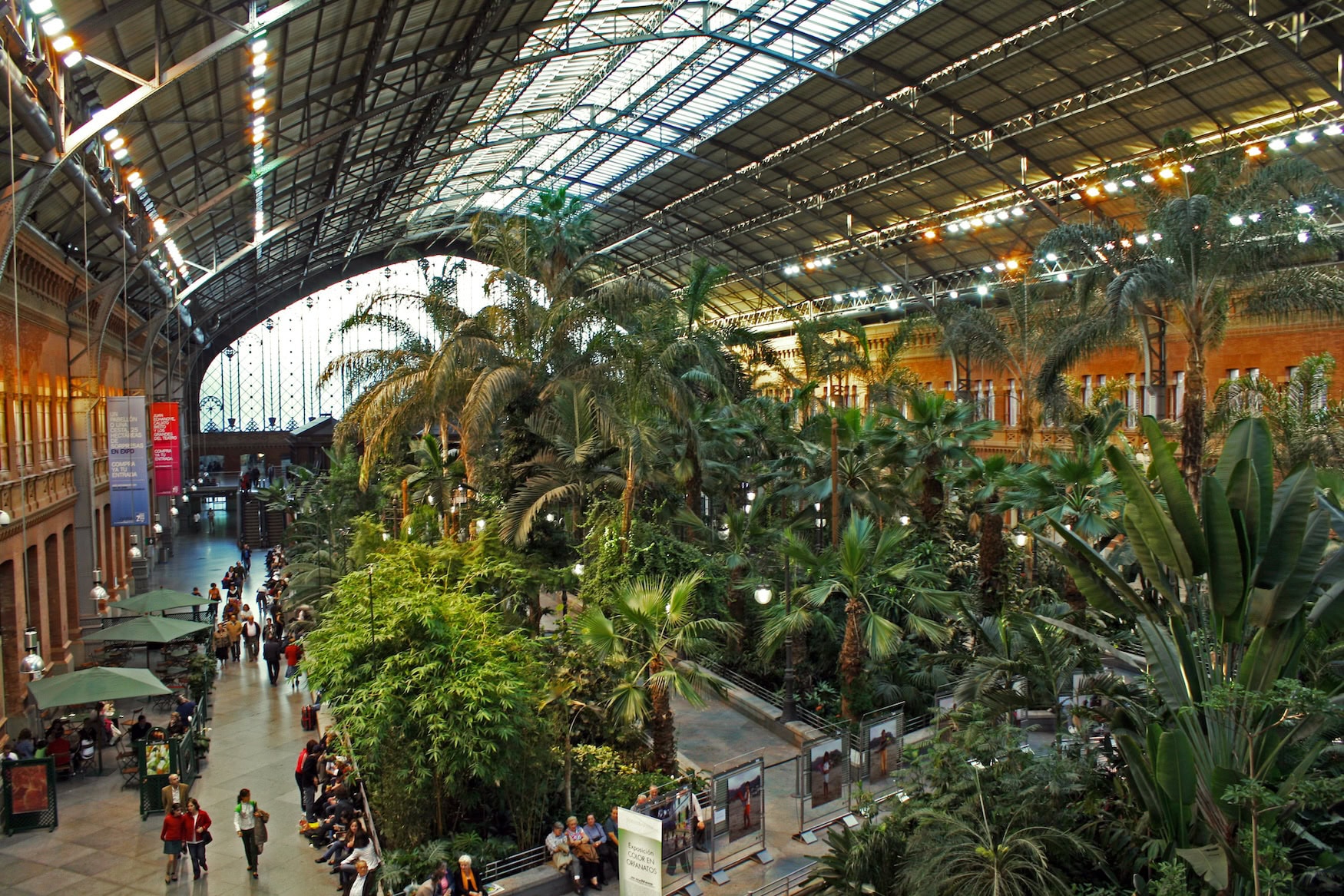Atocha-Bahnhof in Madrid.