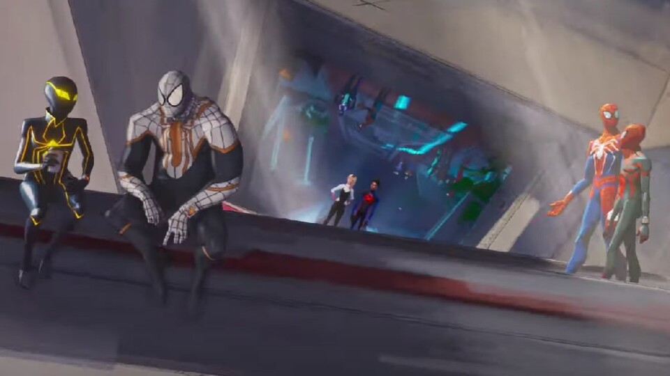 Spider-Man: Across the Spider-Verse - Neuer Trailer greift die PlayStation-Spiele auf