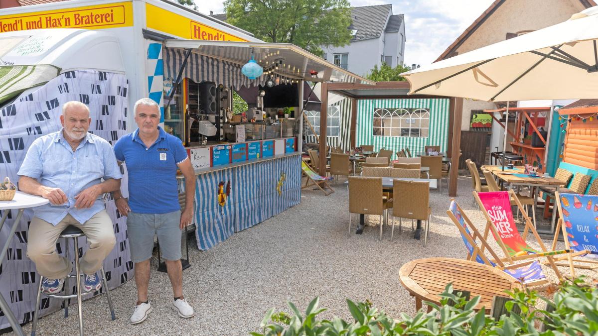 Zwei Italiener eröffnen Biergarten „Gigi‘s“ in Augsburg-Lechhausen