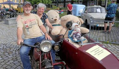 Firnhaberau: Da staunen die Gäste: Siedlerfest präsentiert eine Oldtimerschau