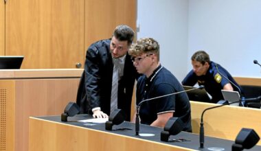 Beim Urteil fließen viele Tränen