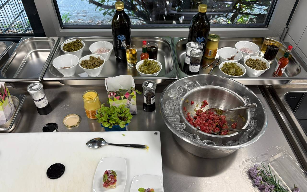 Standards wie in der Gastronomie für die neue Lehrküche