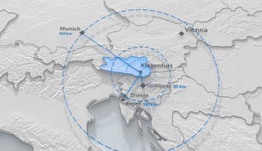 Logistikdrehscheibe Kärnten: Zentrale Lage mit optimaler Anbindung an europäische Märkte | Bild: Standortmarketing Kärnten / Monte Nero Productions