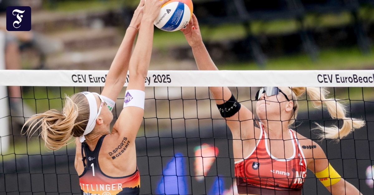 EM in Düsseldorf: Frau Doktor Beachvolleyball Sandra Ittlinger begeistert