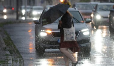 Wetterdienst warnt vor Starkregen im Norden und Osten des Landes